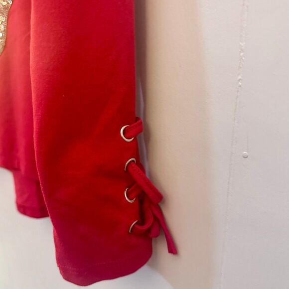 Girl’s Reindeer Christmas Shirt Size 6 - Picture 5 of 7